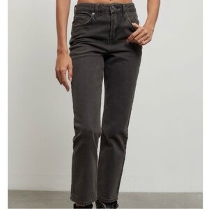 Urban Outfitters BDG Women's Skinny Straight Black Jeans High Waisted 31